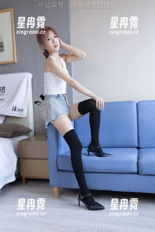 BoBoSocks袜啵啵 - 甜甜圈的逆袭：可拆卸牛仔裤、一点小心机？高清美图上线！