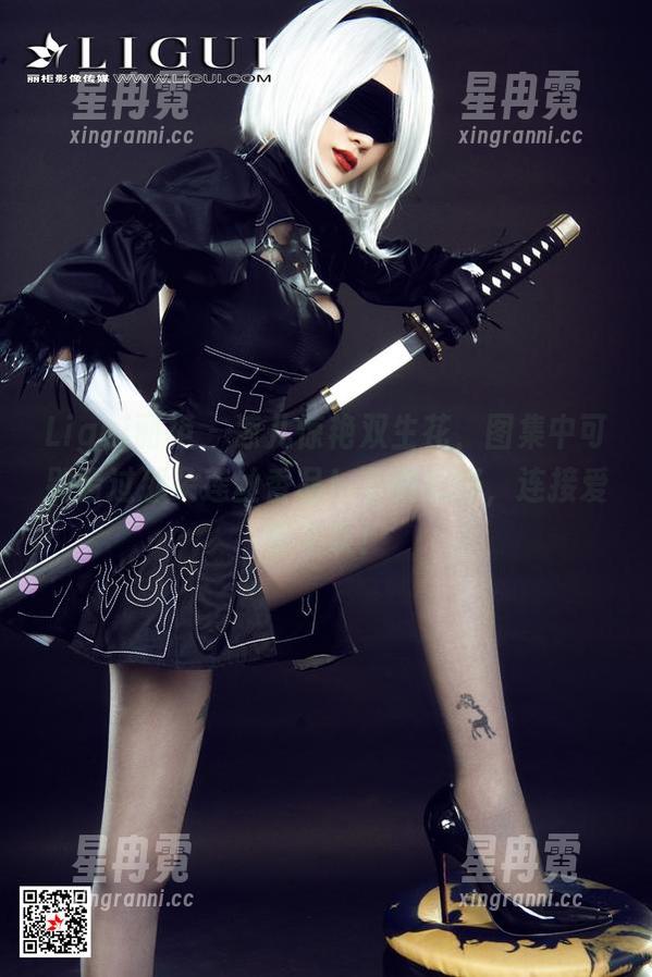 Ligui丽柜 - 凉儿惊艳双生花，图集中可别错过那朵莲丝香品！下载就好，连接爱情不误！