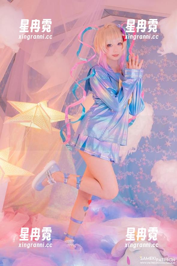 Sameki Sameki的Okayu图包,眼睛一直在这儿游荡,就像在玩捉迷藏!
