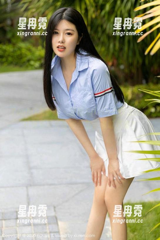YouMi尤蜜荟 - 易阳Silvia不谈正经，只聊无圣光校服合集，谁敢不来？