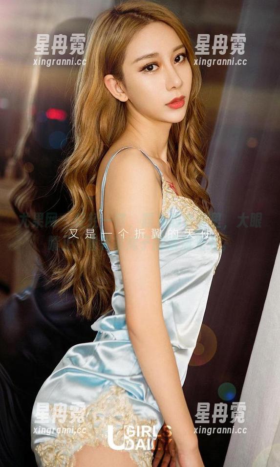 尤果网 - 轻轻一瞥，露儿的套图里，大眼睛正閃着邻家妹子的活泼光亮。