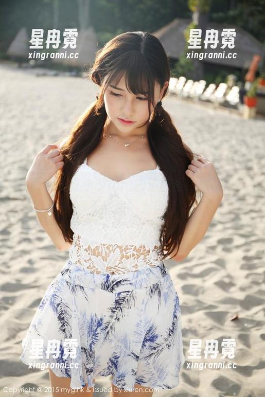 美媛馆 - 在小夕juju的浴室里，写真以“无圣光”为目标